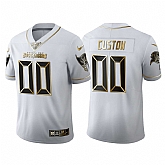 Customized Men's Nike Buccaneers White Golden Edition 100th Season Vapor Untouchable Limited Jersey,baseball caps,new era cap wholesale,wholesale hats